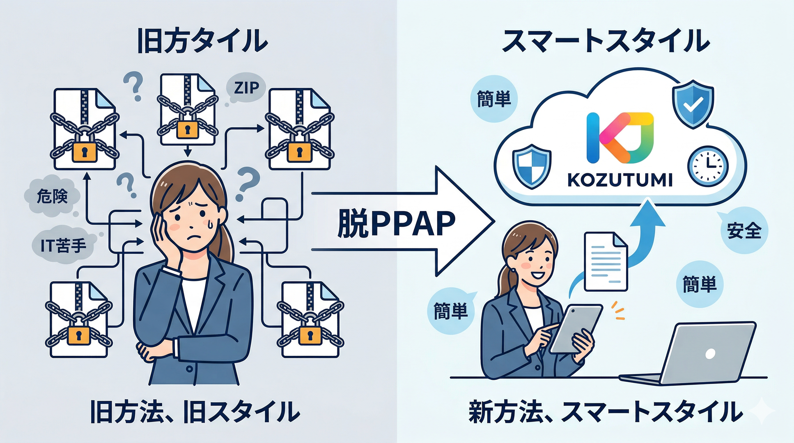 士業向けファイル転送サービス
